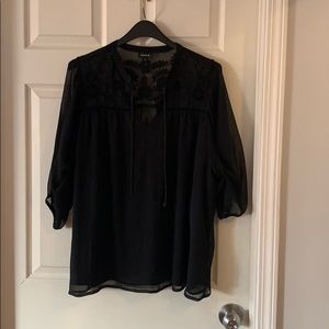 Torrid sheer blouse